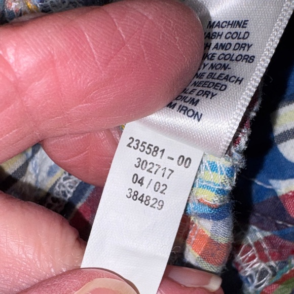 Gap Infant Boys Madris Plaid Short Overalls w/Monkeys & Pockets (3-6 Mo) - Picture 8 of 8